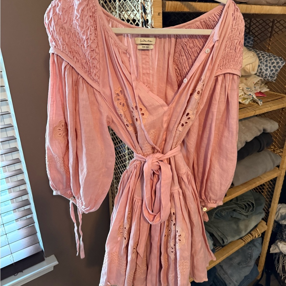 Innika Choo pink mini dress
